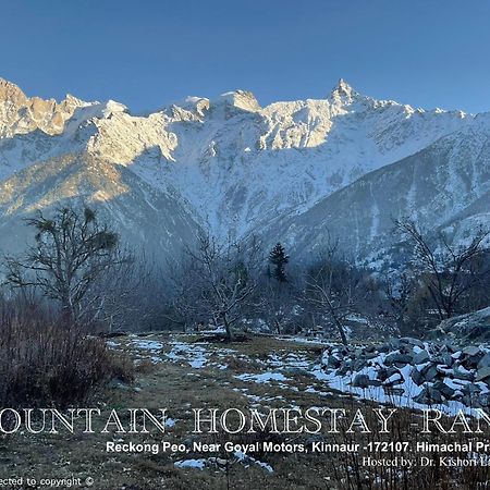 Mountain Home Stay -Rang, At Reckong Peo - Kalpa, Near Goyal Motors, Way To Petrol Pump At Itbp Quarters Exterior foto